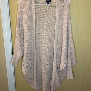 American Eagle Beige Cardigan